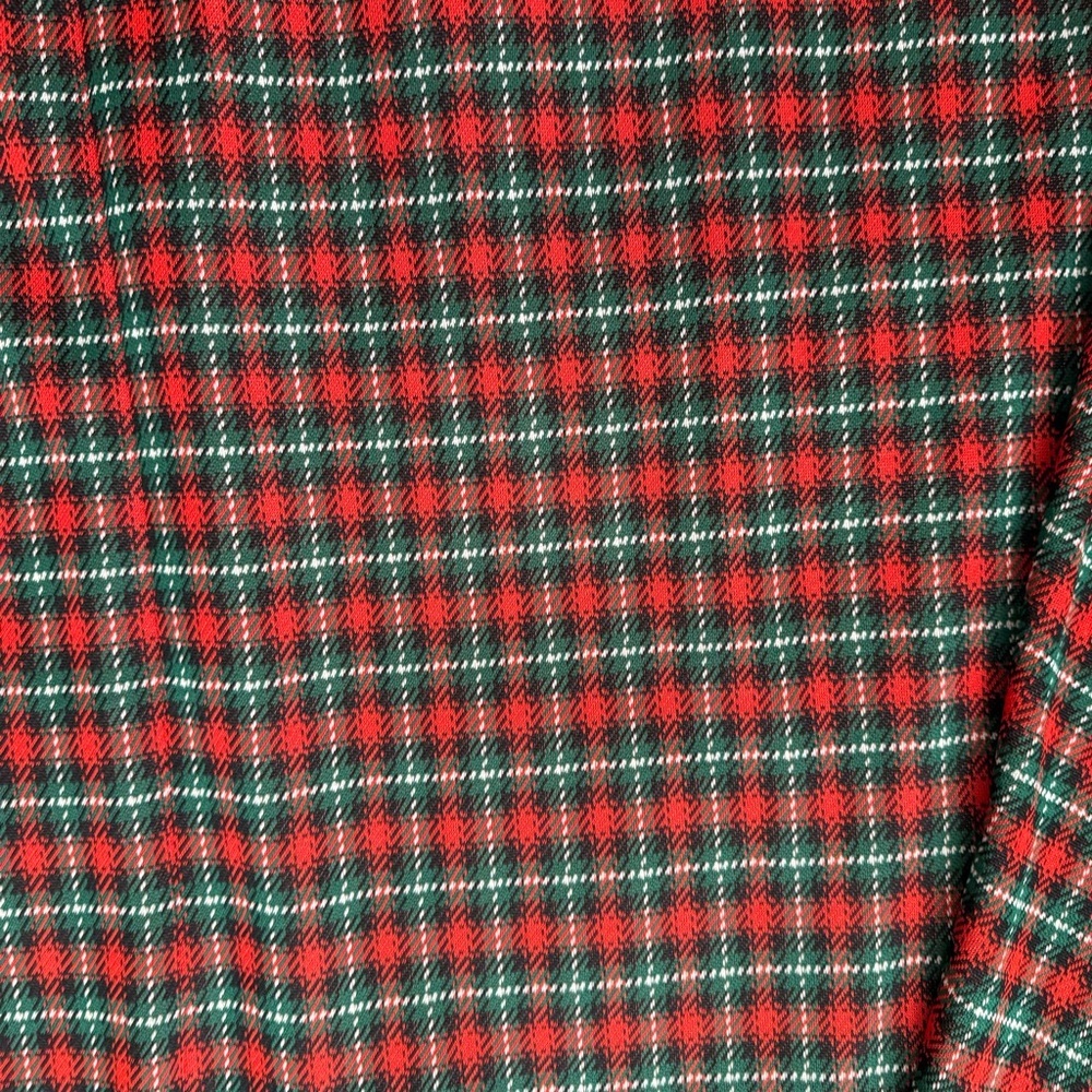 Red and Green Maxi A-Line Skirt for Casual Work - Picture 2 of 7